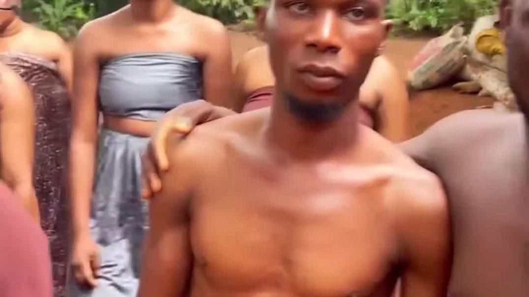 ⁣Behind the scenes Nollywood movie