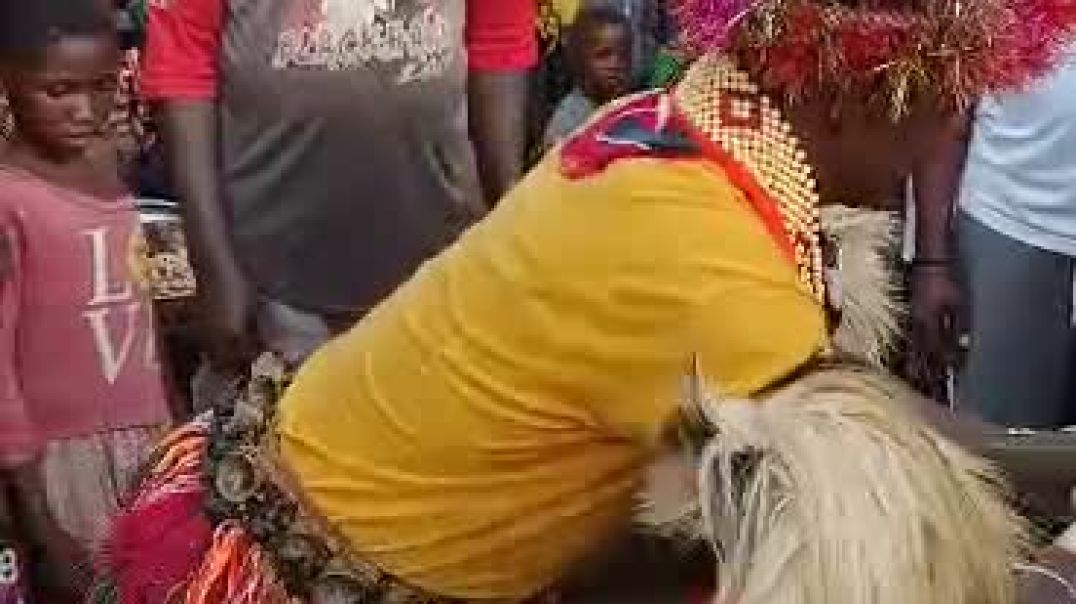 ⁣Obollo afor masquerade festival