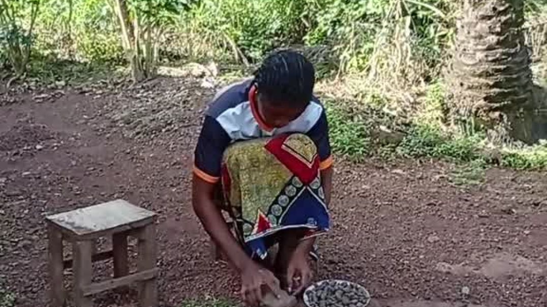 The poor widow and her daughter