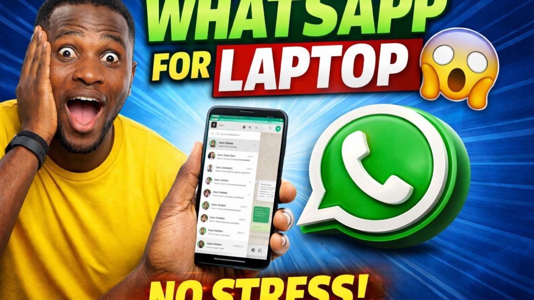 How to Split Your WhatsApp to Laptop – No Stress, E Easy! 🔥