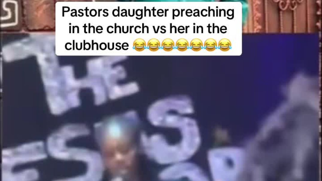 Pastors daughter caught 😂🙆‍♂️